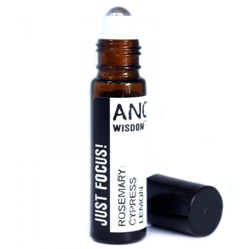10 ml Roll On Esszenciális Olaj Keverék - Összpontosíts! - Rozmaring-Ciprus-Citrom