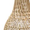 Rattan Asztali Lámpa - Natúr
