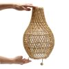 Rattan Asztali Lámpa - Natúr
