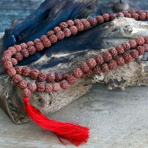 108 Rudraksha Mala Lánc  - Barna