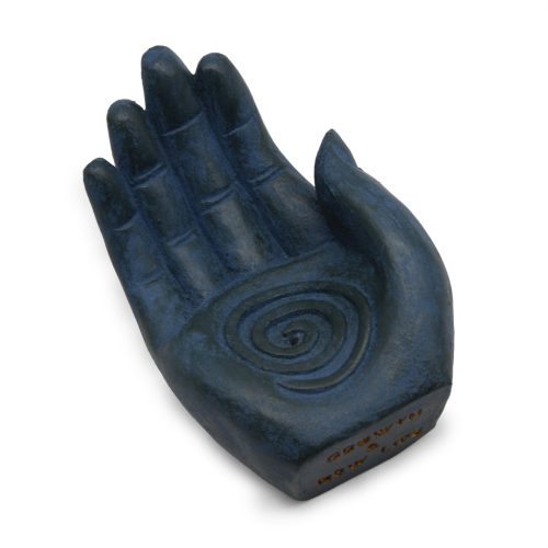 Füstölő Állvány- Kéz - Termékenység (kék)