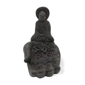 Buddha Füstölő Állvány- Kéz (fekete)