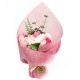 Álló Szappanvirág Csokor - Rózsaszín