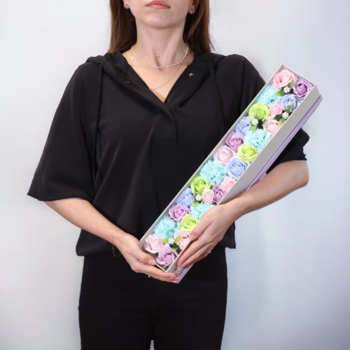 Extra Hosszú Doboz- Babaköszöntő- Kék