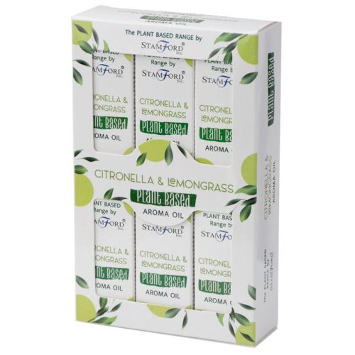 Növényi Alapú Aroma Olaj - Citronella és Citromfű