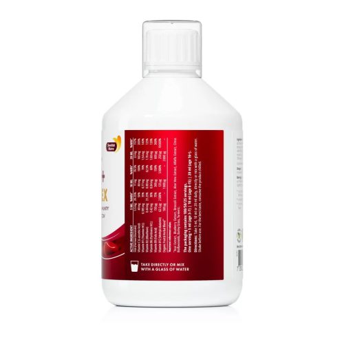 Swedish Nutra Folyékony vas + B-komplex 500 ml