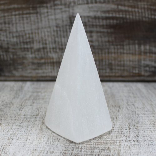 Szelenit Piramis - 10 cm