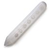 Szelenit Pálcika - 16 cm  (Egyik vége hegyes) 7 Chakra