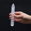 Szelenit Pálcika - 16 cm  (Egyik vége hegyes) 7 Chakra