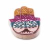 Szappankő Hamsa Füstölő Állvány 9x6cm - Életfa