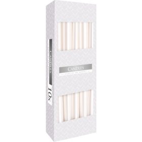 Mártott Kúpos Gyertya 1 db - Gyöngyszínű