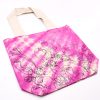 Színes Festett Pamut Táska (6oz) - 38x42x12cm - Arc - Magenta