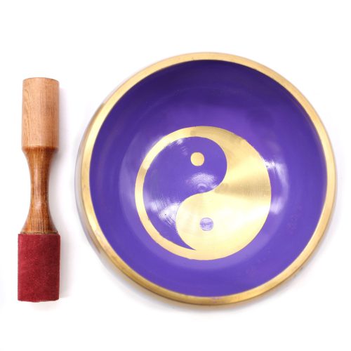 Nagy Yin & Yang Hangtál Együttes- Fehér/Lila 14cm