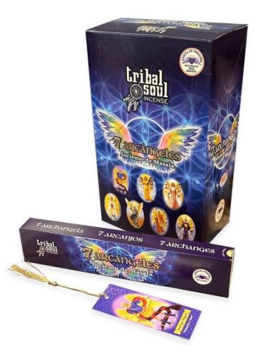Tribal Soul Masala Füstölőpálcika - 7 Arkangyal kártyával 15g