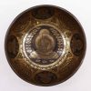 Díszített Tibeti Hangtál - 21cm - 5 Buddha