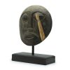 Timor Tribal Dekoratív Maszk - Antik 27x20cm