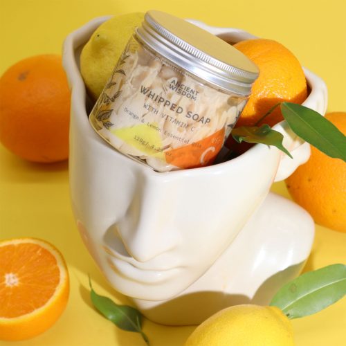 C Vitaminos Felvert Habos Szappan