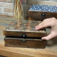 Kerámia Bevonatú Fa Dobozok