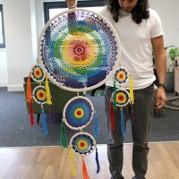 Nagy Színes Álomfogók