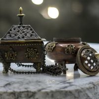 Antik Tibeti Füstölő Égetők