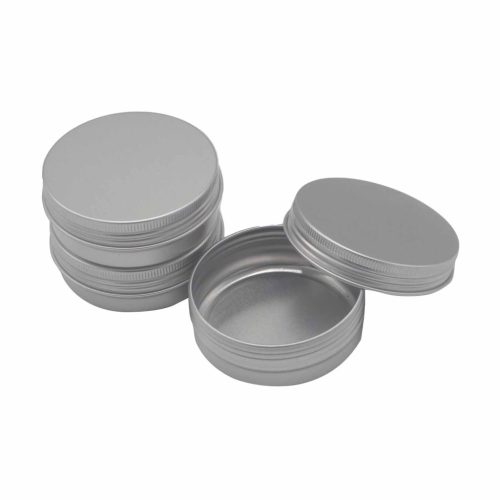 Aluminium Tégely -  75ml-  60 x 25 mm,
