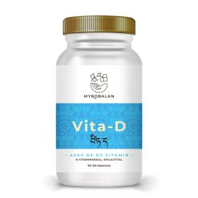   VITA-D 4000 NE D3 vitamin K1+K2 vitaminokkal és shilajittal 60 db vegán kapszula