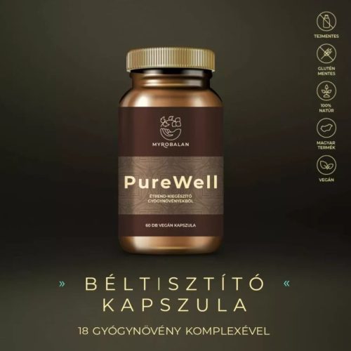 PUREWELL béltisztító kapszula 60 db