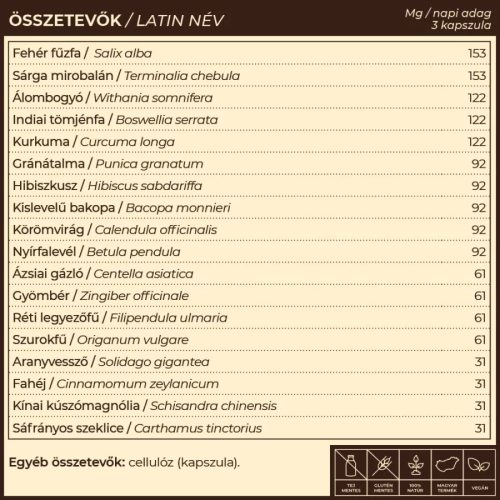 METOR Gyulladáscsökkentő gyógynövény-komplex