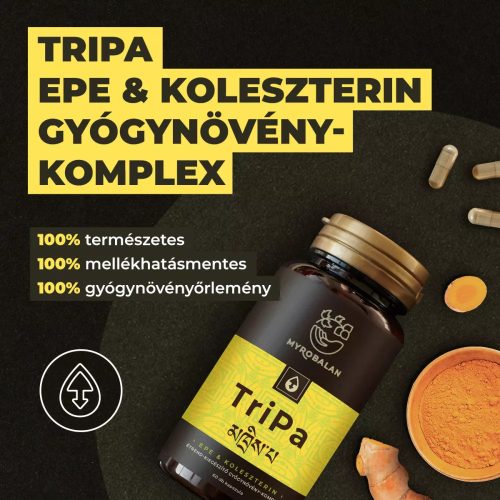 TRIPA epe és koleszterin gyógynövény komplex kapszula 60 db
