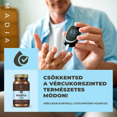 MADIA vércukor kontroll gyógynövény komplex 60 db