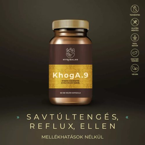 KHOGA.9 reflux elleni gyógynövény kapszula 60 db
